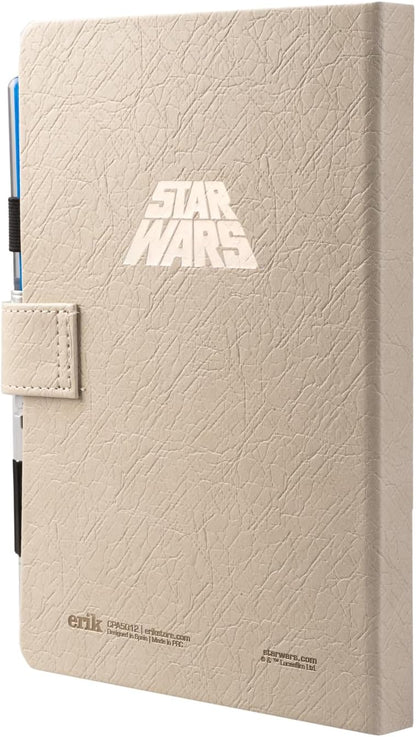 Grupo Erik - Carnet de notes Star Wars avec Stylo, Luke Skywalker | Carnet Pointillé Format A5 | Notebook, Journal Intime, Fournitures Scolaires