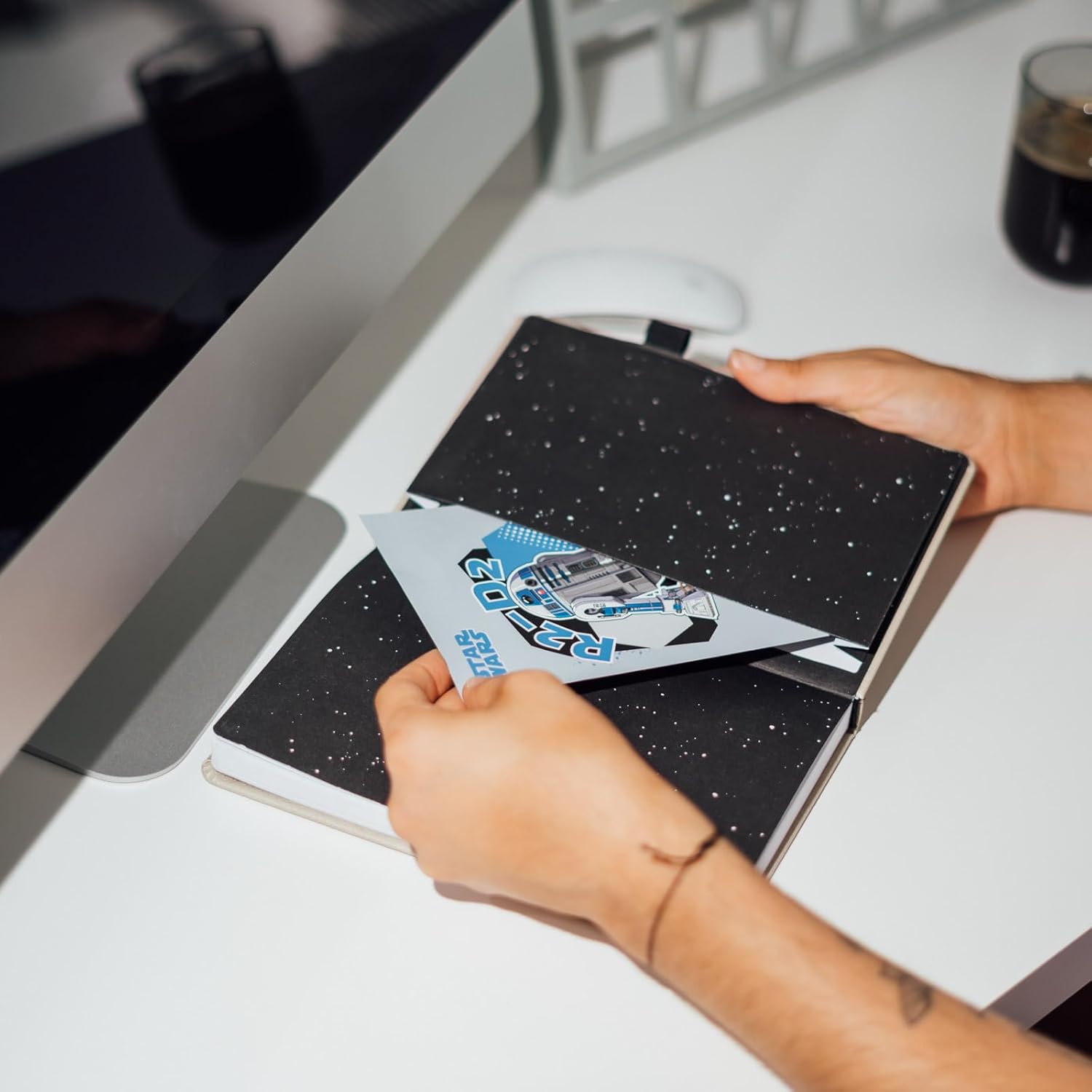 Grupo Erik - Carnet de notes Star Wars avec Stylo, Luke Skywalker | Carnet Pointillé Format A5 | Notebook, Journal Intime, Fournitures Scolaires