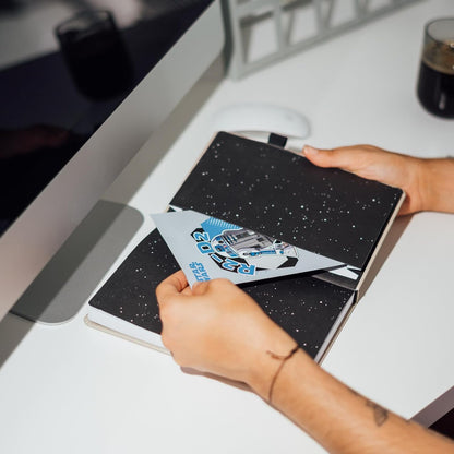 Grupo Erik - Carnet de notes Star Wars avec Stylo, Luke Skywalker | Carnet Pointillé Format A5 | Notebook, Journal Intime, Fournitures Scolaires