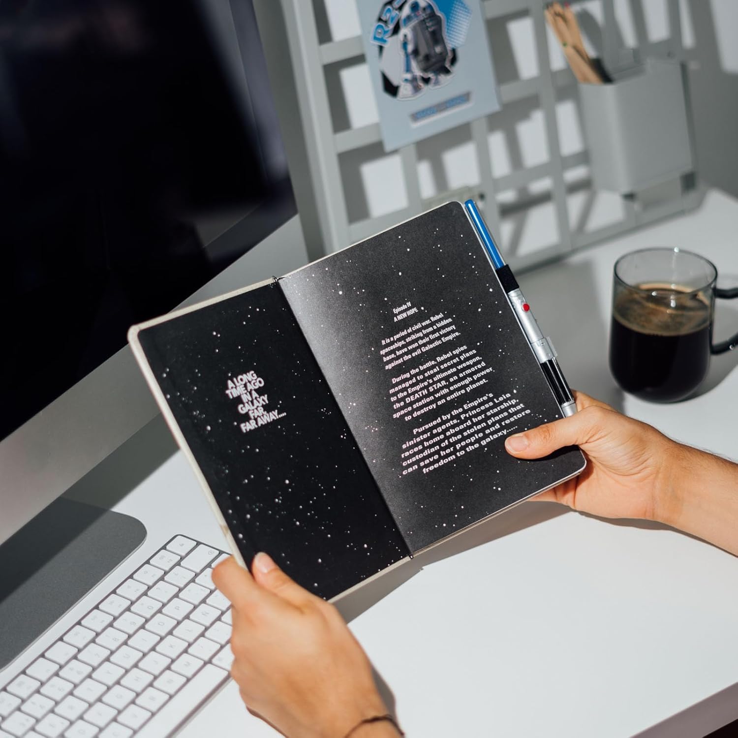 Grupo Erik - Carnet de notes Star Wars avec Stylo, Luke Skywalker | Carnet Pointillé Format A5 | Notebook, Journal Intime, Fournitures Scolaires