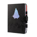 Grupo Erik Notizbuch A5 mit Laserschwert Stift Star Wars Darth Vader Notizbuch A5 Dotted - Notizbuch Klein - Reisetagebuch zum selberschreiben - Bullet Journal Dotted A5 Tagebuch Mädchen und Jungen