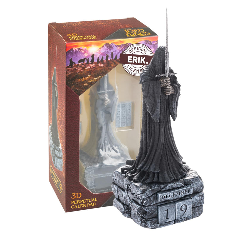 Grupo Erik Perpetual Kalender 3D The Lord Of The Rings - Desktop Kalender - Bureaukalender - Home Office Dekoration