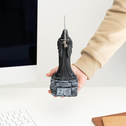 Grupo Erik Ewiger Kalender Der Herr der Ringe Figur 3D Kalender Tischkalender zum Aufstellen - Dauerkalender - Offizieller Nazgul Der Herr der Ringe Fanartikel Büro Deko