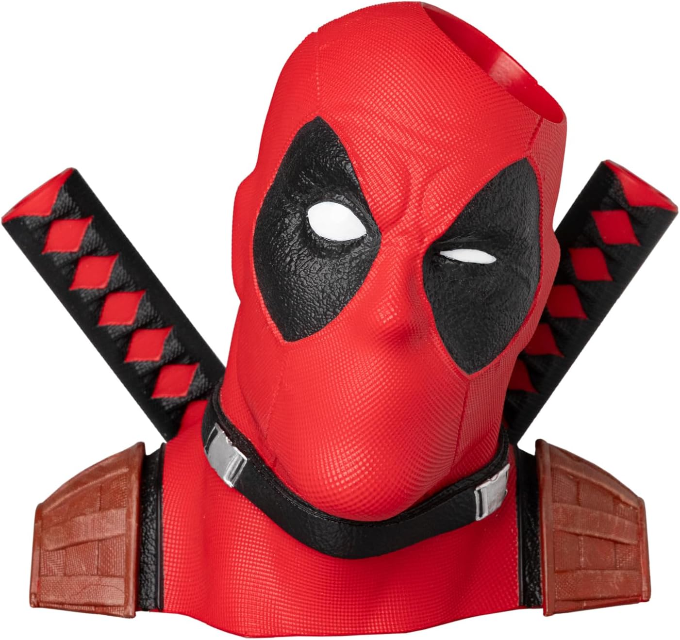 Grupo Erik Pen Holder For Desk - Marvel Deadpool Figure | Pen Pot, Pencil Pot, Pencil Holder, Desk Organiser, Stationery Supplies | Deadpool Gifts, Marvel Gifts