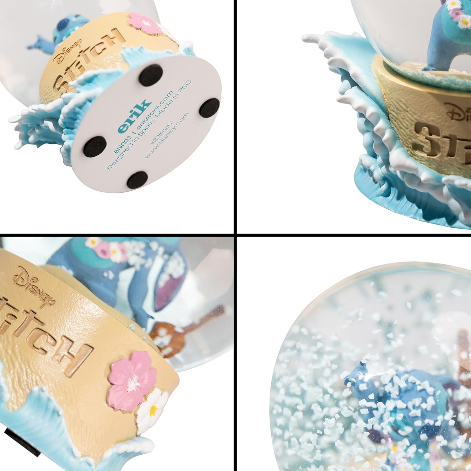Grupo Erik Disney Stitch Snow Globe | Snow Globes for Adults, Snow Globes for Children | Disney Snow Globes, Stitch Gifts, Stitch Merchandise, Lilo and Stitch Gifts