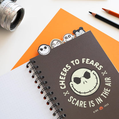 Grupo Erik Bullet Journal Dotted A5 Disney The Nightmare Before Christmas Soft Cover Notizblock A5 Notizbuch A5 Tagebuch für Erwachsene und Kinder- Offizielles Lizenzprodukt Disney Fanartikel