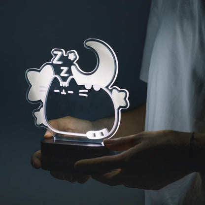 PUSHEEN - Sleep - Neon Decorative Lamp - 17cm