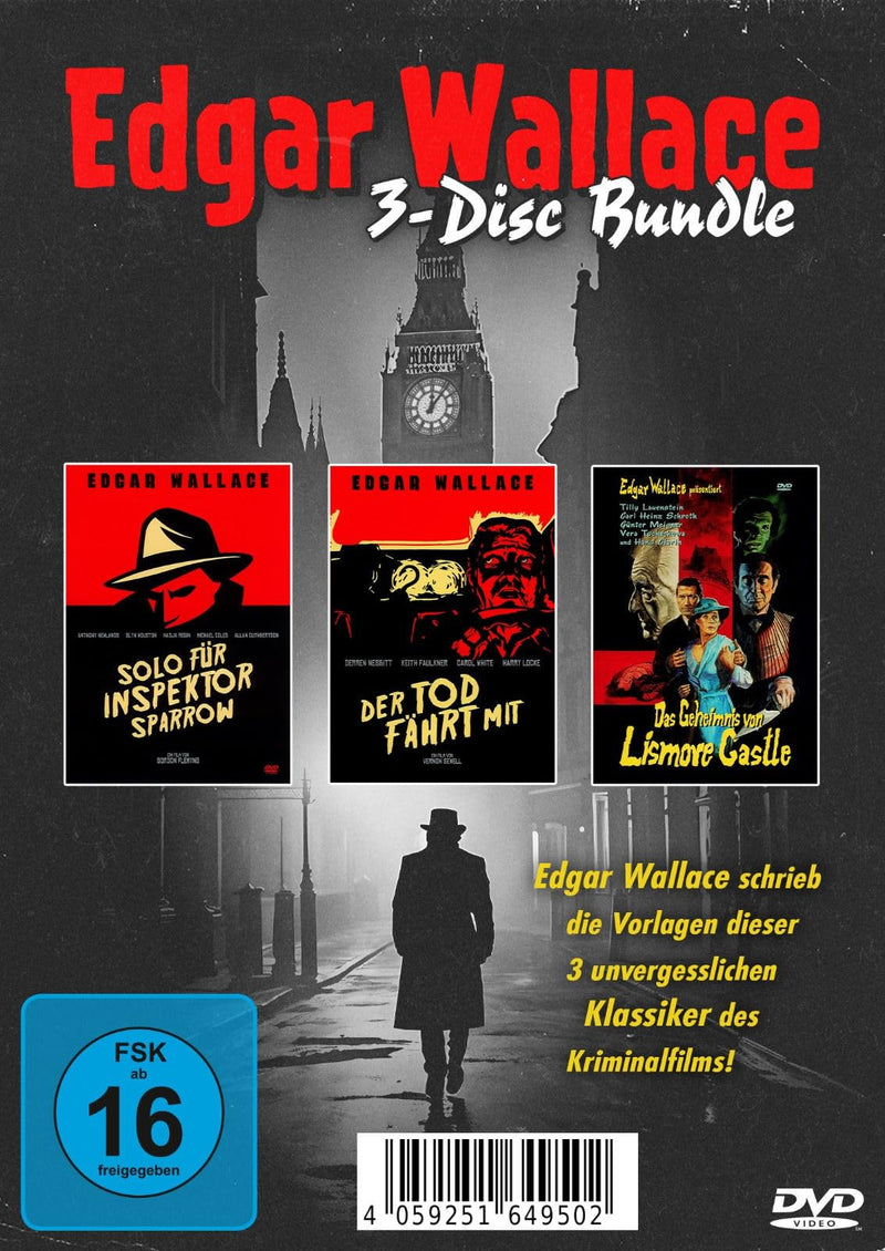 Edgar Wallace 3-Dvd-Bundle Pack