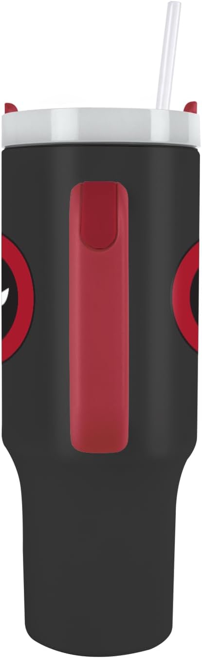 PYRAMID PYRAMID MDB2401799 DEADPOOL (SYMBOL) 40oz/1200ML TUMBLER Collectible, Multicolor, One Size