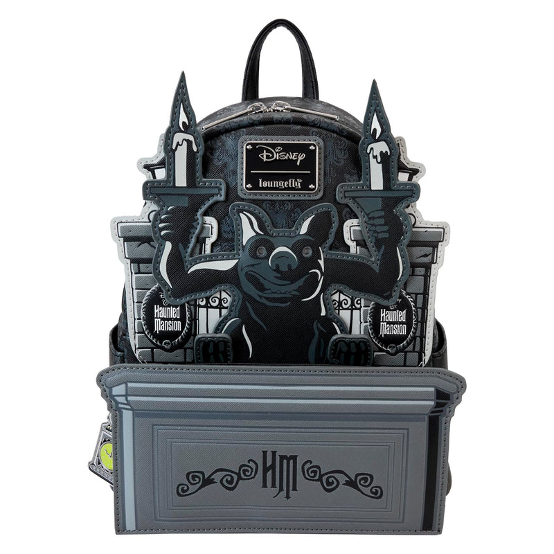 Loungefly Disney Haunted Mansion Gargoyle Wallpaper Mini, Multicolor