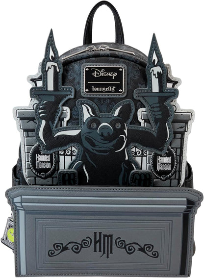 Loungefly Disney Haunted Mansion Gargoyle Wallpaper Mini, Multicolor