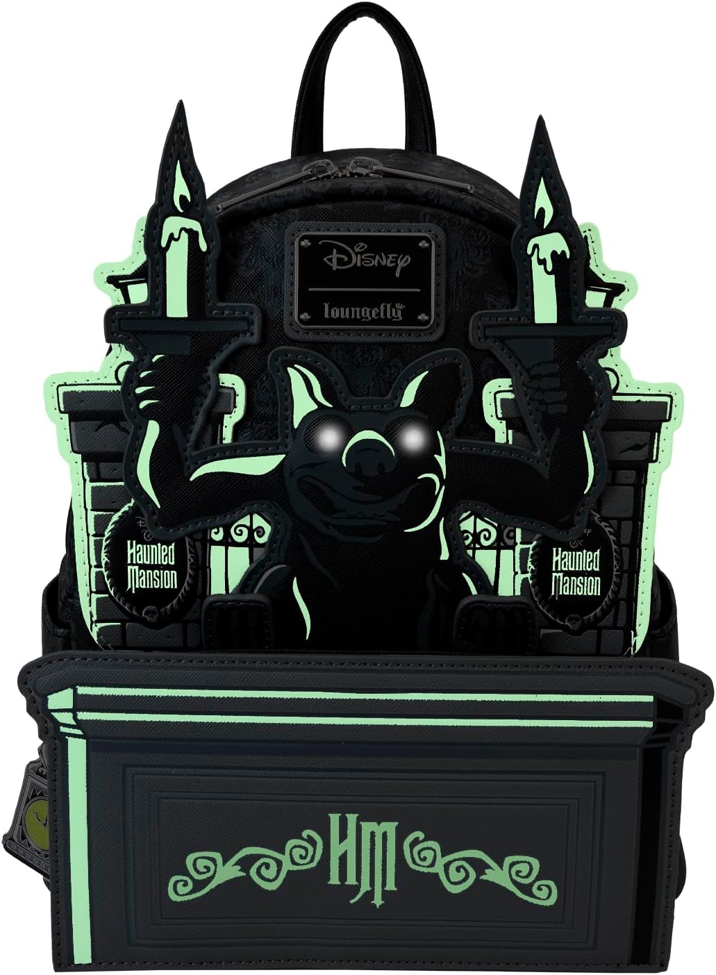Loungefly Disney Haunted Mansion Gargoyle Wallpaper Mini, Multicolor