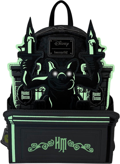 Loungefly Disney Haunted Mansion Gargoyle Wallpaper Mini, Multicolor