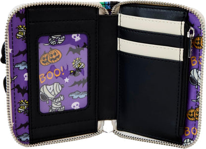 Loungefly Peanuts Snoopy Mummy Zip Around Wallet
