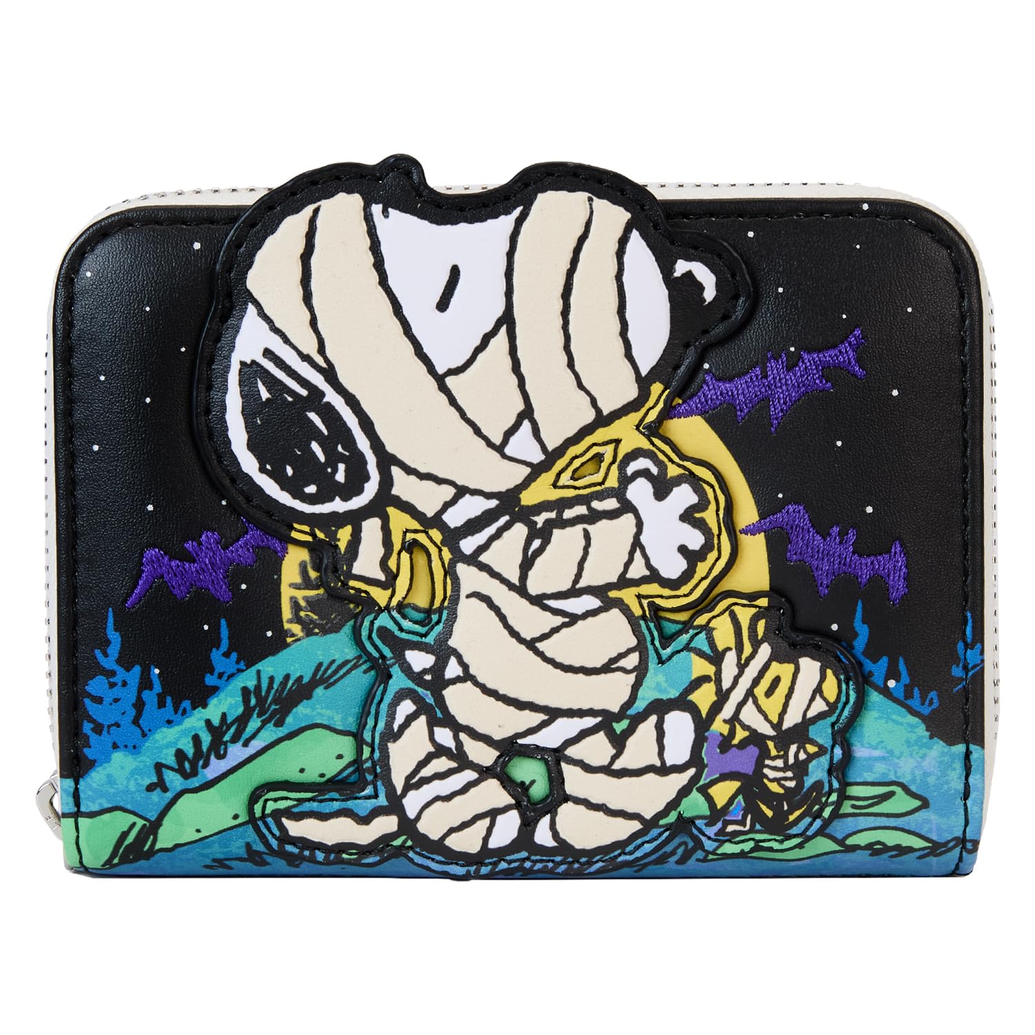 Loungefly Peanuts Snoopy Mummy Zip Around Wallet