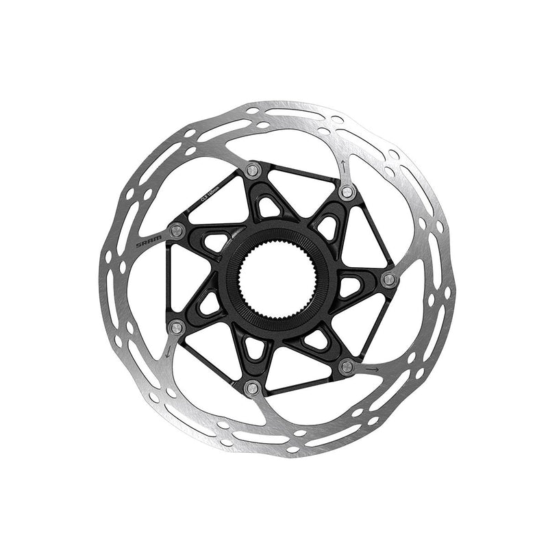 SRAM Rotor Centerline 2 Piece Centerlock Black Rounded  180Mm