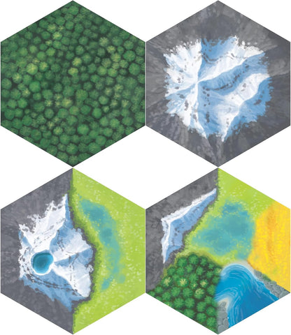 Alderac Entertainment Group | Cascadia Rolling Hills | Board Game | Ages 10+ | 1-4 Players | 20+ Minutes Playing Time
