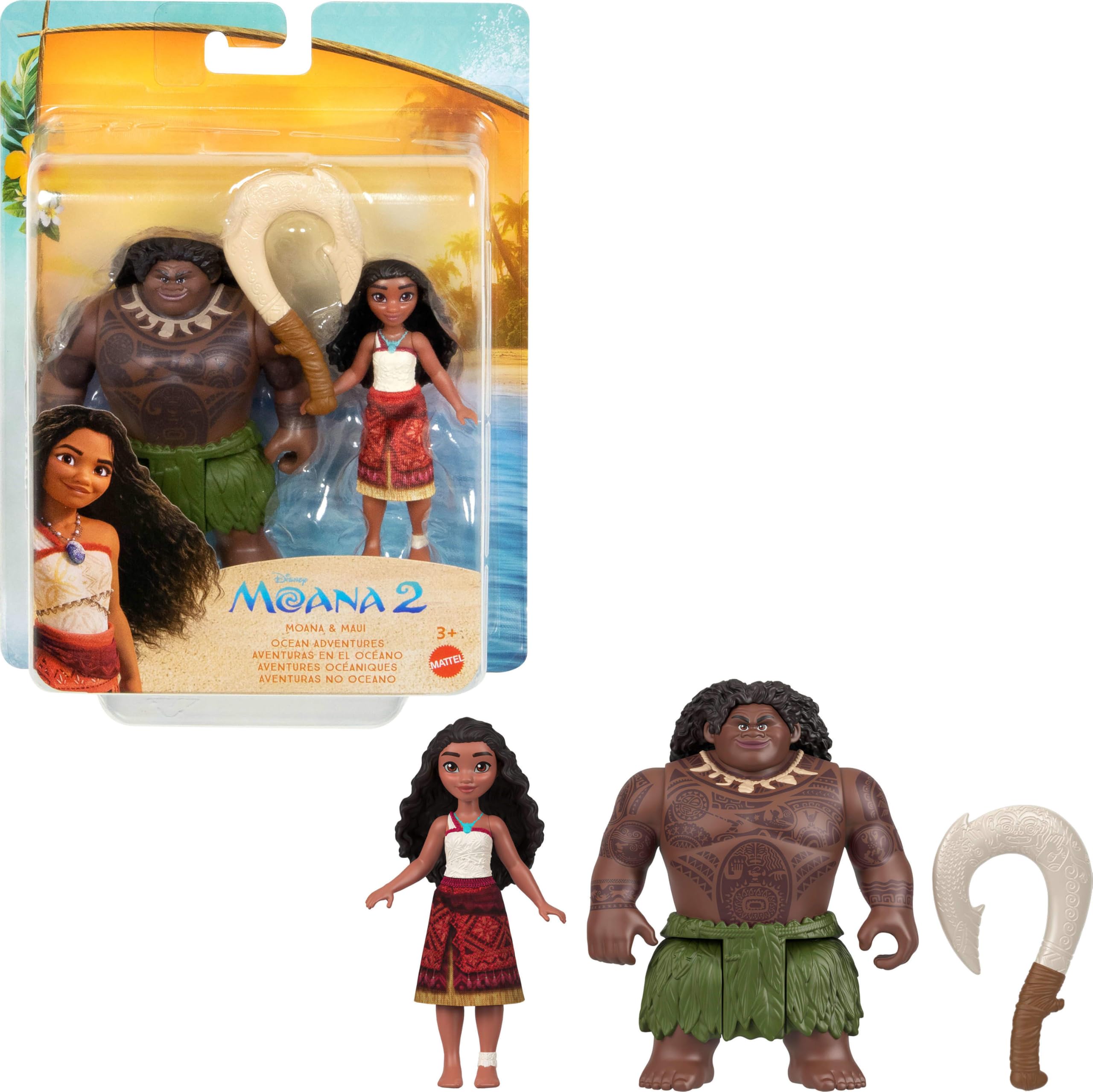 Moana 2 Moana And Maui Ocean Adventures Doll Set