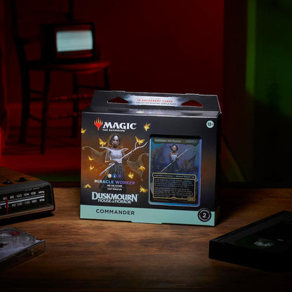 Magic: The Gathering Duskmourn: House of Horror Commander Deck - Miracle Worker Commander Deck 1