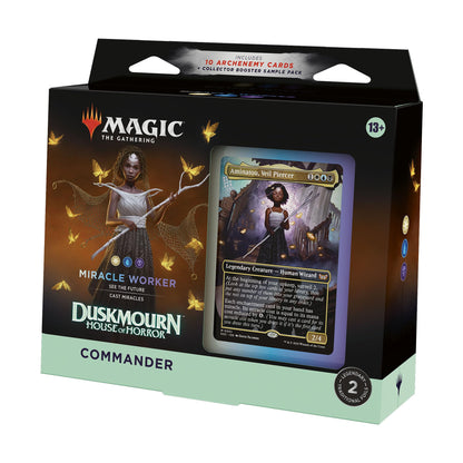 Magic: The Gathering Duskmourn: House of Horror Commander Deck - Miracle Worker Commander Deck 1