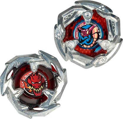 Beyblade X Tail Viper 5-80O and Sword Dran 3-60F Top Dual Pack Set