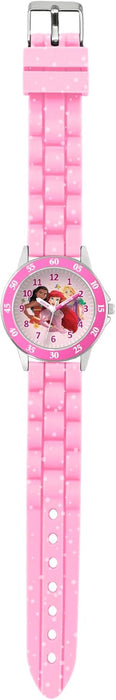 Disney Princess Pink Time Teacher Analogue Watch