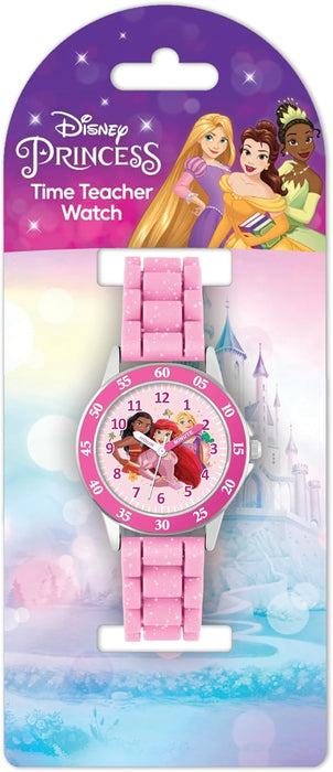 Disney Princess Pink Time Teacher Analogue Watch