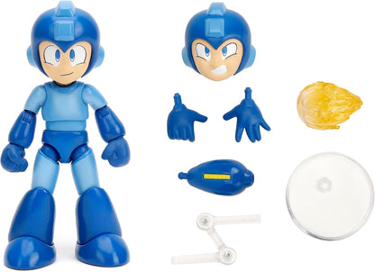 Jada Mega Man 6" Mega Man Action Figure, Toys for Kids and Adults, Blue