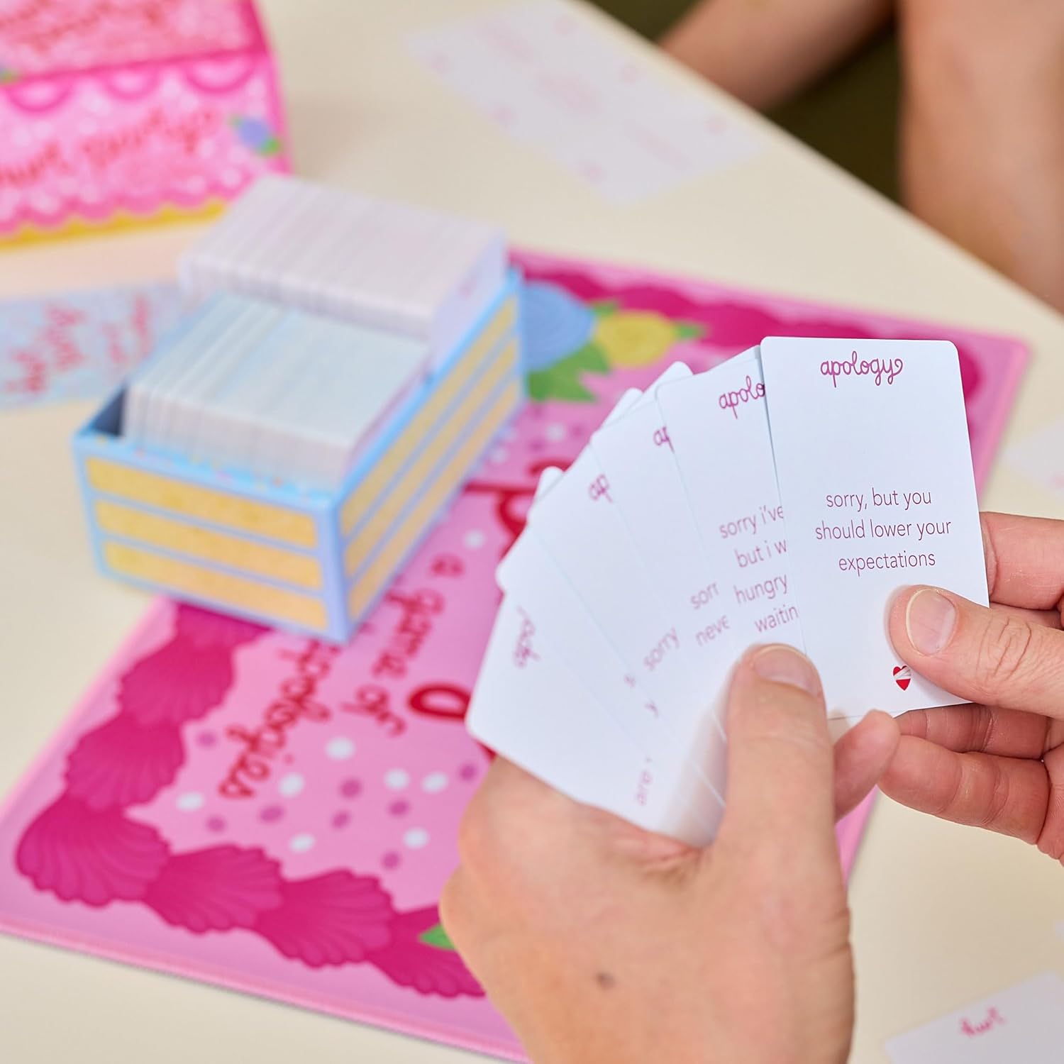 Hurt Party: A Game of Bad Apologies – Hilarious Party Game for Adults, Teens, and Families – 500 Cards, 2-7 Players, Ages 14+