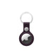 Apple - Case For Airtag - Microtwill, Stainless Steel - Blackberry