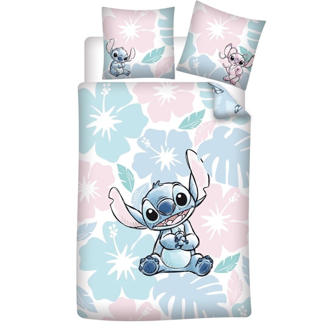 LILO & STITCH - Duvet Cover 140x200cm + 65x65cm -