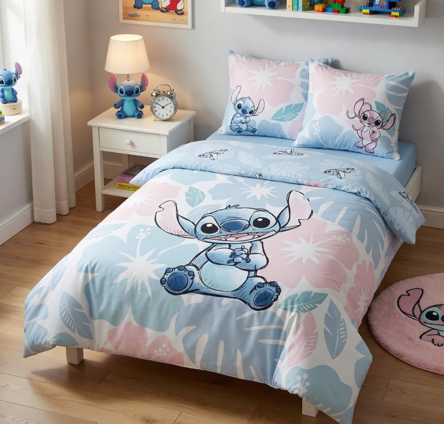 LILO & STITCH - Duvet Cover 140x200cm + 65x65cm -
