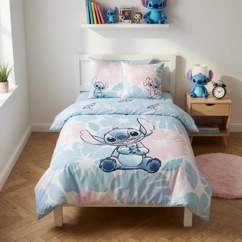 LILO & STITCH - Duvet Cover 140x200cm + 65x65cm -