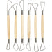 Bändchenwerkzeug-Set, 10304 L: 18 cm, runde Kanten, 6-teilig
