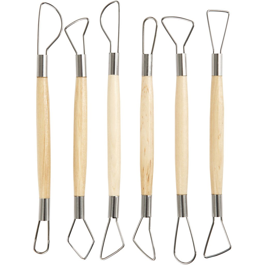 Bändchenwerkzeug-Set, 10304 L: 18 cm, runde Kanten, 6-teilig