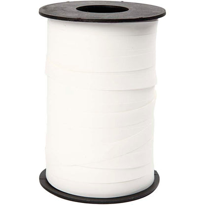 Art-Manufacture-Design - Nastro da regalo, 10 mm x 250 m, colore: Bianco