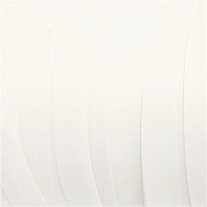 Art-Manufacture-Design - Nastro da regalo, 10 mm x 250 m, colore: Bianco