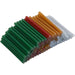 Hei?klebesticks - Sortiment D: 7 Mm L 10 Cm 100 Stck. Sortierte Farben