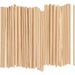 Houten stokjes, rond, 15 cm x 4 mm, 100 stuks
