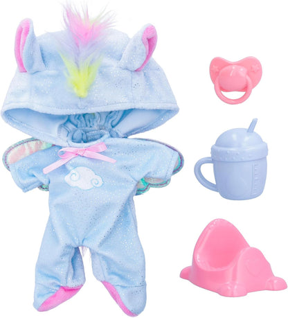 Cry Babies Loving Care Fantasy Jenna | Interaktive Puppe, die echte Tränen weint, einen Pyjama trägt und 3 Accessoires enthält - Spielzeug und Geschenk für Mädchen und Jungen