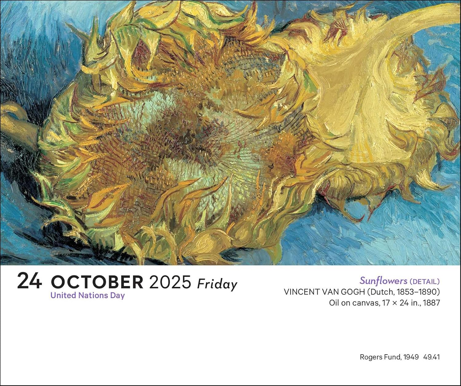 Art of Flowers 2025 Day-to-Day Calendar