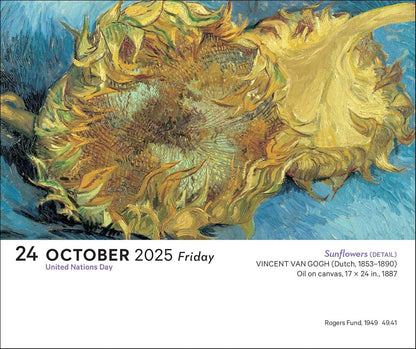 Art of Flowers 2025 Day-to-Day Calendar