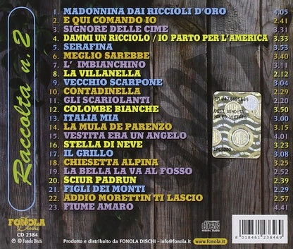 Le Canzoni Di Casa Nostra-Raccolta N.2