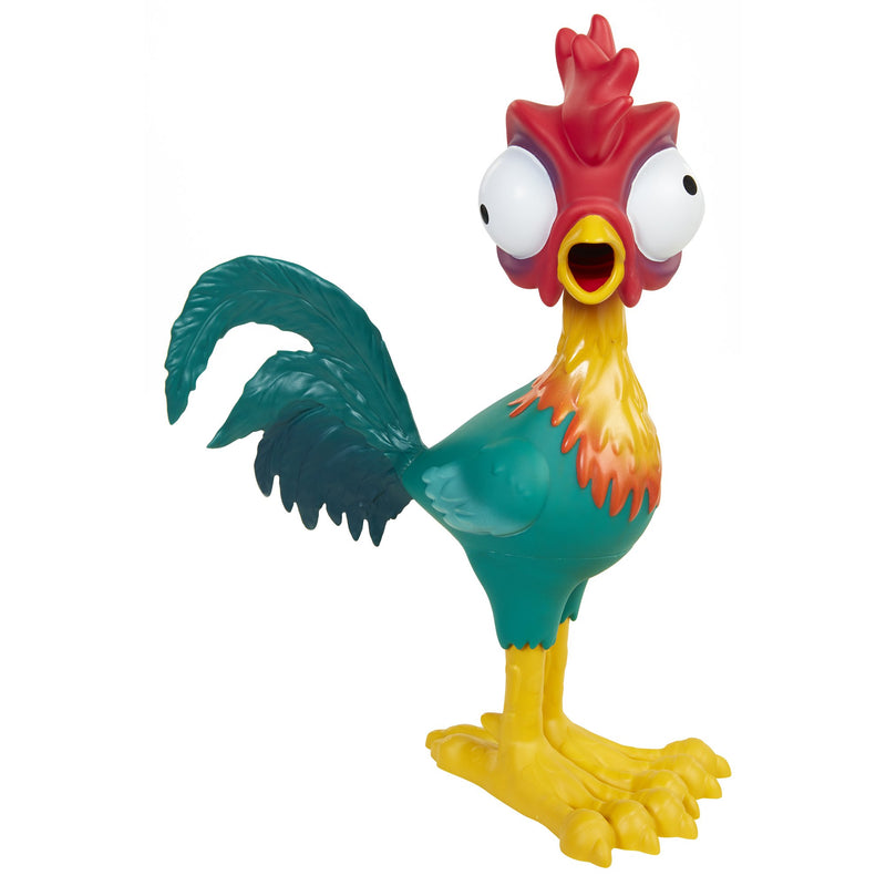 Disney Vaiana 2 - Figurine Coq Hei Hei à Presser Et À Crier - Licence Officielle Effets Sonores - Jouet Enfant Interactif - 30 Cm Détails Authentiques - Idée Cadeau pour Enfants 3 Ans +