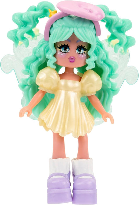 Royale High 3” School Spirit Fashion Pack: Art - Light Series 1-1 Figure with 15 Accessories - Wings Become Rings - Virtual Item Code Included - Ages 5+