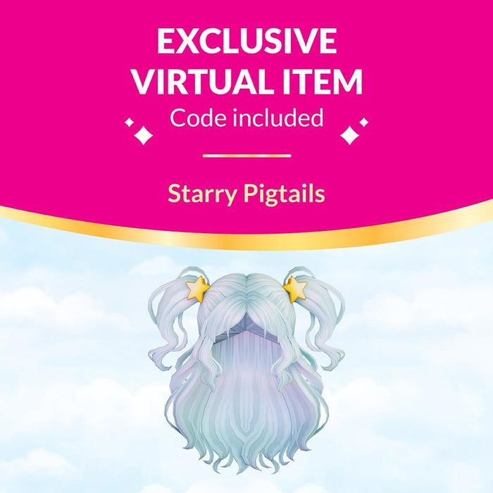 Royale High 3” School Spirit Fashion Pack: Art - Light Series 1-1 Figure with 15 Accessories - Wings Become Rings - Virtual Item Code Included - Ages 5+