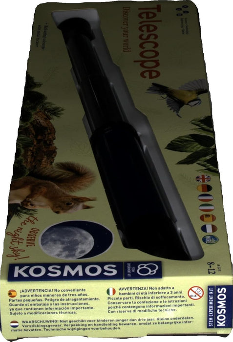 Kosmos- Telescopio My Discovery Caja de experimentación, Multicolor, Mittel (617080