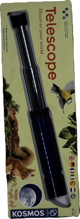 Kosmos- Telescopio My Discovery Caja de experimentación, Multicolor, Mittel (617080