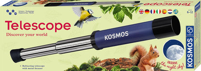 Kosmos- Telescopio My Discovery Caja de experimentación, Multicolor, Mittel (617080