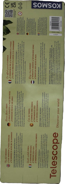 Kosmos- Telescopio My Discovery Caja de experimentación, Multicolor, Mittel (617080